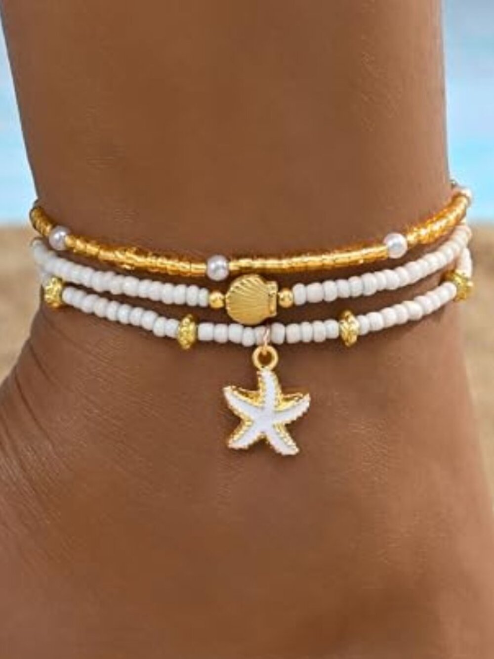 Gold Ankle Bracelets for Women